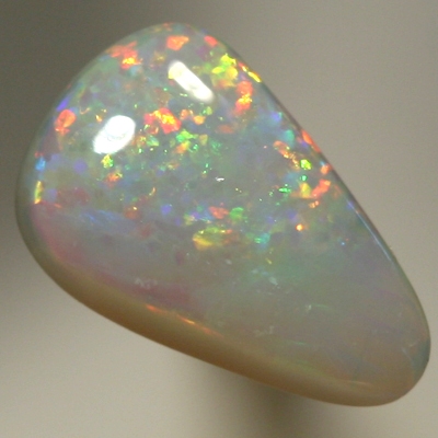 SOLID SEMI BLACK OPAL Sparkling candy red with a rolling flash of orange to green
